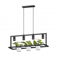 alt_image Подвесной светильник Zuma Line  PLANTER P0536-04B-P7AB